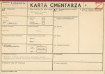 KC - Karta cmentarza, skan nr 1