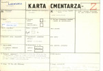 KC - Karta cmentarza, skan nr 1