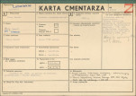 KC - Karta cmentarza, skan nr 1