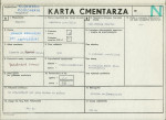 KC - Karta cmentarza, skan nr 1