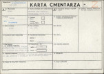 KC - Karta cmentarza, skan nr 1