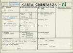 KC - Karta cmentarza, skan nr 1