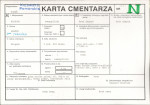 KC - Karta cmentarza, skan nr 1