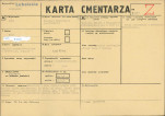 KC - Karta cmentarza, skan nr 1