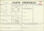 KC - Karta cmentarza, skan nr 1