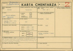 KC - Karta cmentarza, skan nr 1