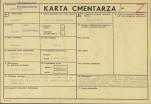 KC - Karta cmentarza, skan nr 1