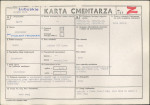 KC - Karta cmentarza, skan nr 1