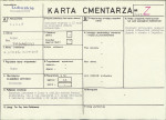KC - Karta cmentarza, skan nr 1