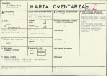 KC - Karta cmentarza, skan nr 1