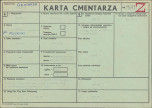 KC - Karta cmentarza, skan nr 1