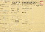 KC - Karta cmentarza, skan nr 1