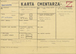 KC - Karta cmentarza, skan nr 1