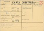 KC - Karta cmentarza, skan nr 1
