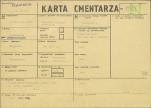 KC - Karta cmentarza, skan nr 1