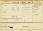 KC - Karta cmentarza, skan nr 1