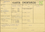 KC - Karta cmentarza, skan nr 1