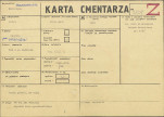KC - Karta cmentarza, skan nr 1
