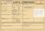 KC - Karta cmentarza, skan nr 1