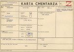 KC - Karta cmentarza, skan nr 1