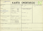 KC - Karta cmentarza, skan nr 1