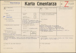 KC - Karta cmentarza, skan nr 1