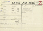 KC - Karta cmentarza, skan nr 1