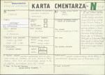 KC - Karta cmentarza, skan nr 1