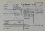 KC - Karta cmentarza, skan nr 1