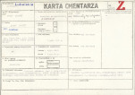 KC - Karta cmentarza, skan nr 1