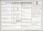 KC - Karta cmentarza, skan nr 1