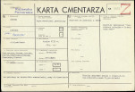 KC - Karta cmentarza, skan nr 1