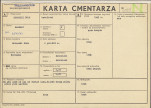 KC - Karta cmentarza, skan nr 1