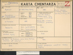 KC - Karta cmentarza, skan nr 1
