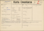 KC - Karta cmentarza, skan nr 1