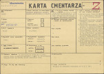 KC - Karta cmentarza, skan nr 1