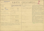 KC - Karta cmentarza, skan nr 1