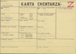 KC - Karta cmentarza, skan nr 1