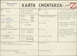 KC - Karta cmentarza, skan nr 1