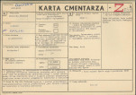 KC - Karta cmentarza, skan nr 1