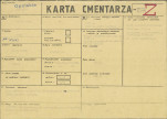 KC - Karta cmentarza, skan nr 1
