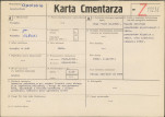 KC - Karta cmentarza, skan nr 1