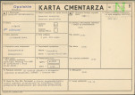 KC - Karta cmentarza, skan nr 1