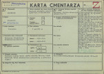 KC - Karta cmentarza, skan nr 1