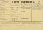 KC - Karta cmentarza, skan nr 1