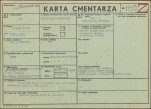 KC - Karta cmentarza, skan nr 1