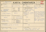 KC - Karta cmentarza, skan nr 1