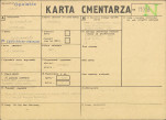 KC - Karta cmentarza, skan nr 1