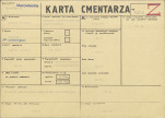 KC - Karta cmentarza, skan nr 1