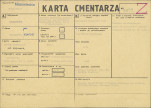 KC - Karta cmentarza, skan nr 1